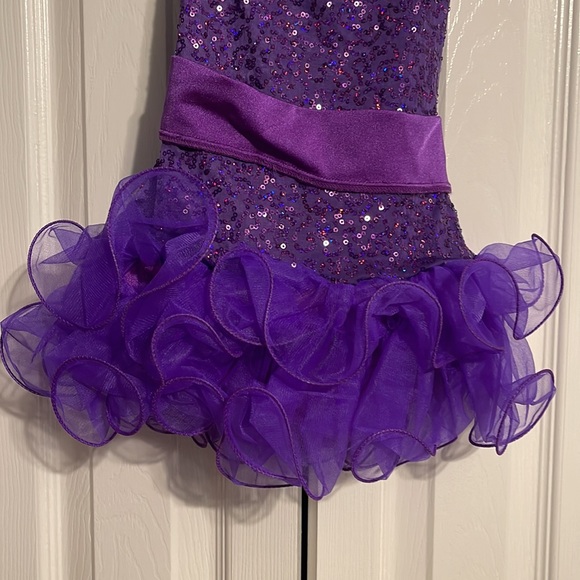 Art Stone purple ballet tutu dress dance costume size kids small - Picture 4 of 11